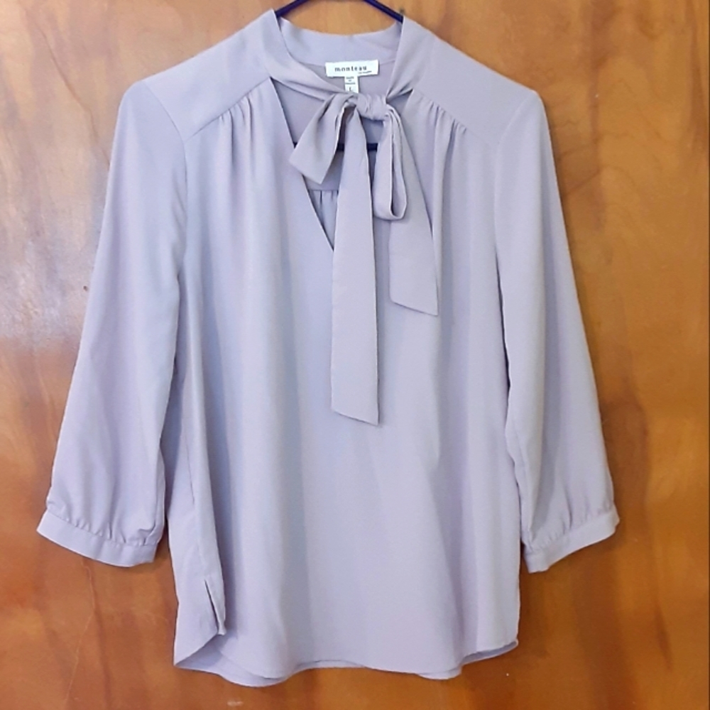 Dreamy Pinkish Mauve Chiffon Top